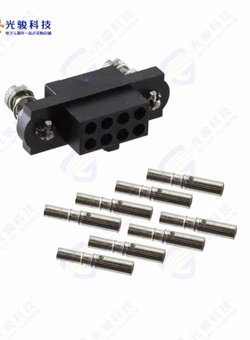 M80-4D10842FC《CONN RCPT 8POS CRIMP 22AWG GOLD》