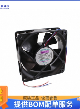 无刷直流风扇F1238X24B1-FHR-TTL【FAN AXIAL 119X38MM 24VDC WIR