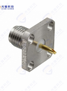 1052422-1《CONN SMA RCPT STR 50 OHM SOLDER》