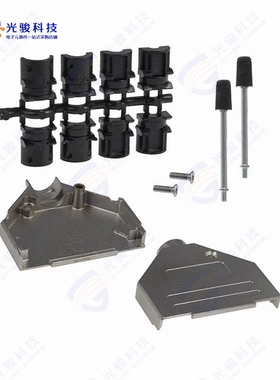 165X02629XE《CONN BACKSHELL 25POS 180DEG SHLD》