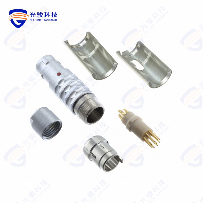 S10L0C-P10MCC9-5200《CONN PLUG MALE 10P GOLD SLDR CUP》