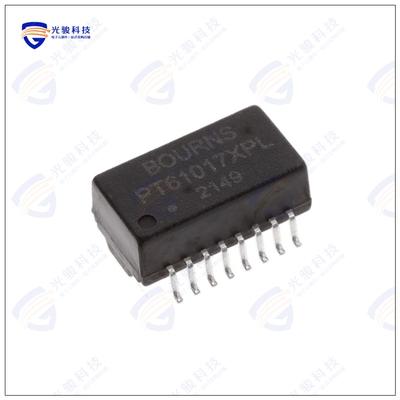 PT61017XPEL 变压器10/100 BASE T XFORMER,CMC(TX/RX)