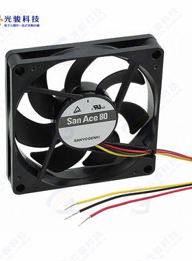 9GA0812H7001《FAN 80X15MM 12VDC TACH,PWM》