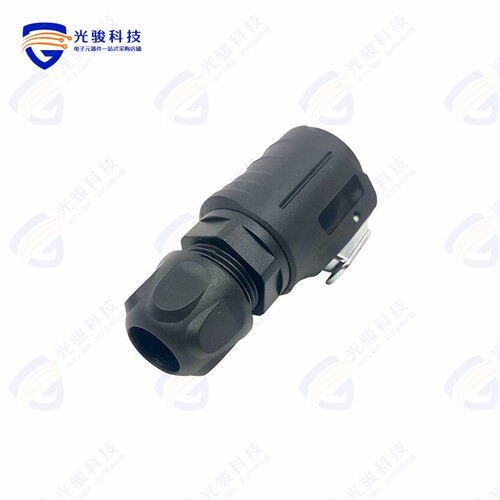 MRD-BR03-M16-000《CONN PLUG FMALE 3P GOLD SLDR CUP》