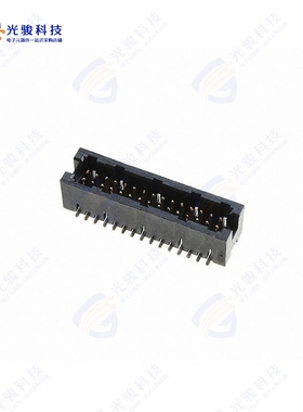 104655-4《CONN HEADER SMD 30POS 1.27MM》