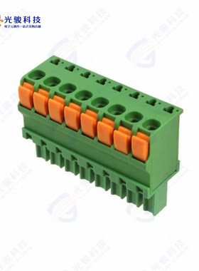 1986722-8《TERM BLOCK PLUG 8POS STR 3.81MM》