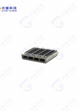 2170785-5《CONN ZQSFP+ CAGE 1X4 W/HSINK R/A》
