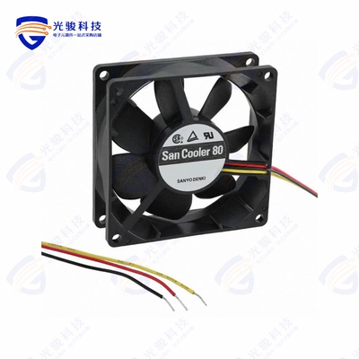 9A0812G4D011《FAN 80X25MM 12VDC RBLS LOCK》