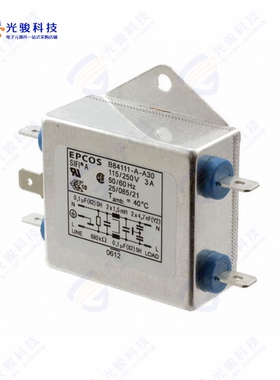 B84111A0000A030《LINE FILTER 250VDC/VAC 3A CHASS》