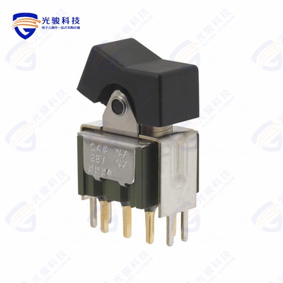 M2022TXG13/108 《SWITCH ROCKER DPDT 0.4VA 28V》