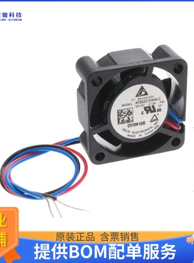 无刷直流风扇AFB02512HHA-CF00【FAN AXIAL 25X10MM 12VDC WIRE】