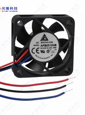 AFB0512HB-F00《FAN AXIAL 50X15MM 12VDC WIRE》