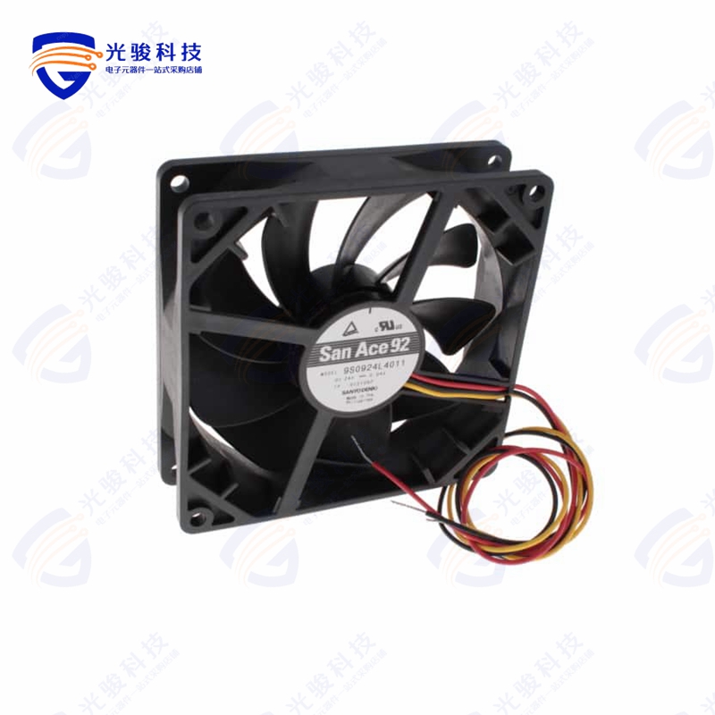9S0924L4011《FAN 92X25MM 24VDC RBLS TACH》