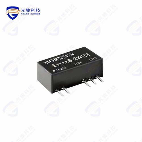 E0503S-2WR3《DC DC CONVERTER +/-3.3V 2W》