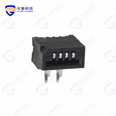 HLW4R-2C7LF《CONN FFC FPC TOP 4POS 1.00MM R/A》
