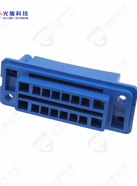 172059-3《CONN PLUG HSG DRAWER 16POS BLUE》