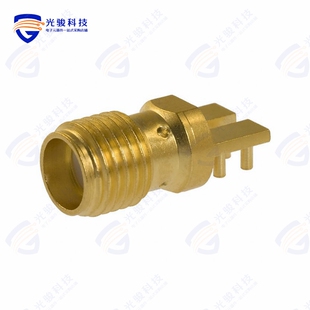 142 821 0761 JACK CONN STR SMA EDGE MNT 50OHM