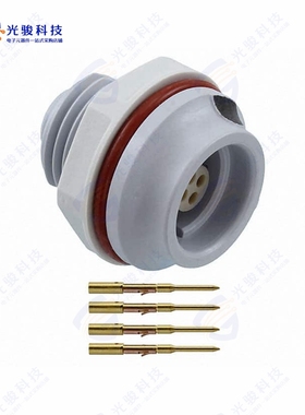 JMXHH1G04FCUDSU《CONN RCPT FMALE 4POS GOLD CRIMP》