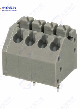 TBL002A-350-04GY-2GY《TERMINAL BLOCK, SCREWLESS, 3.50,》