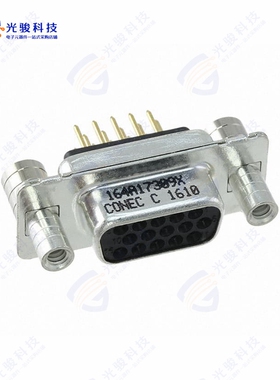 164A17309X《CONN D-SUB HD RCPT 15P VERT SLDR》