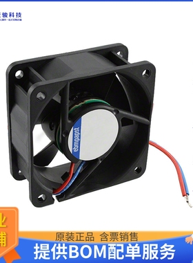 无刷直流风扇614NGML【FAN AXIAL 60X25.4MM 24VDC WIRE】