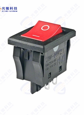JWMW21RC1A 《SWITCH ROCKER DPST 10A 125V》