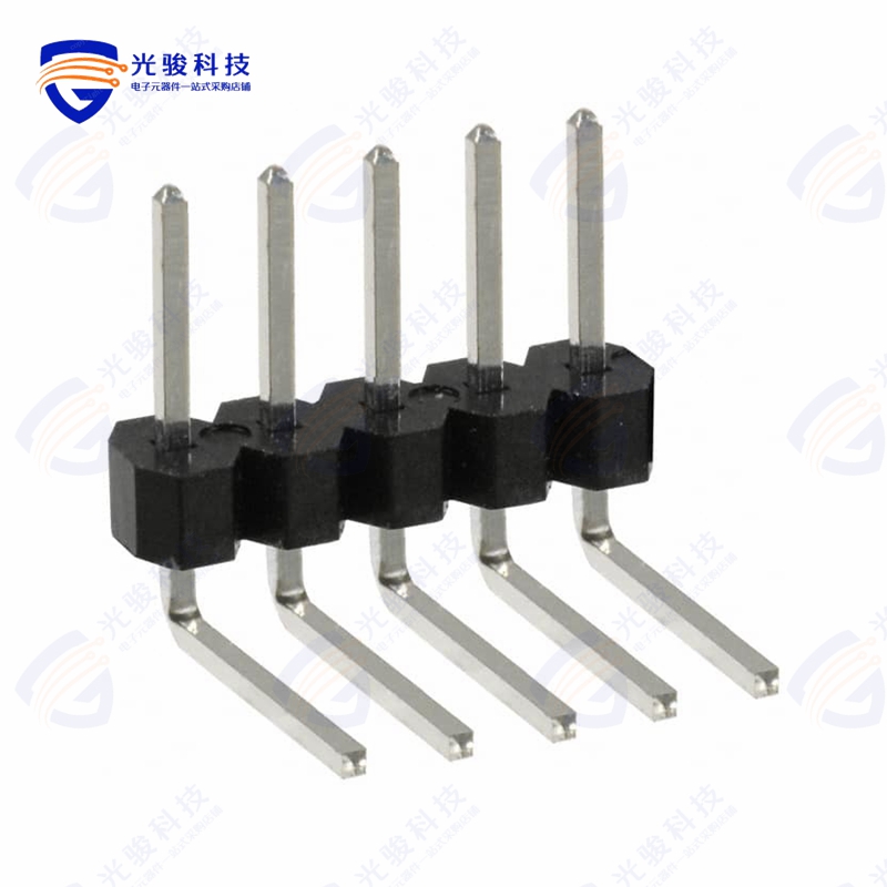 PEC05SBCN《CONN HEADER R/A 5POS 2.54MM》