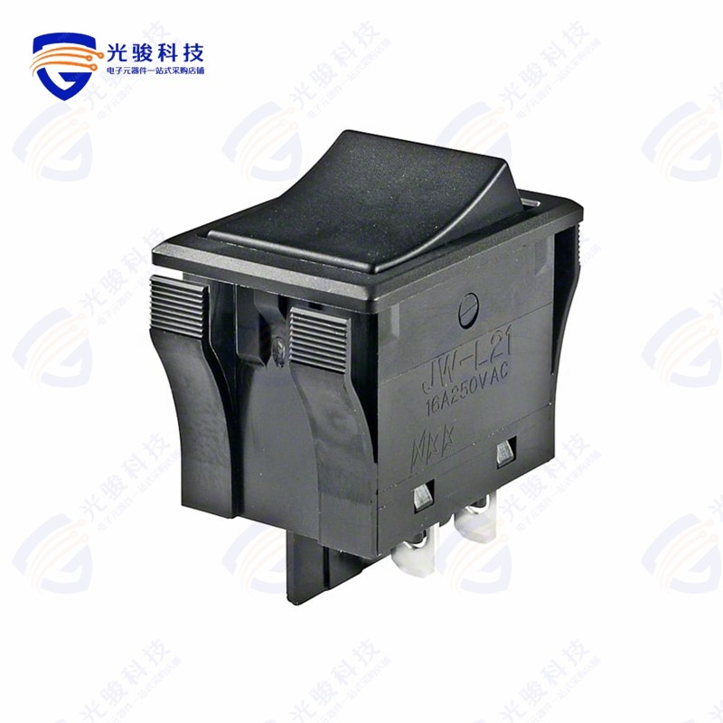 JWL21RAA/UC 《SWITCH ROCKER DPST 16A 125V》