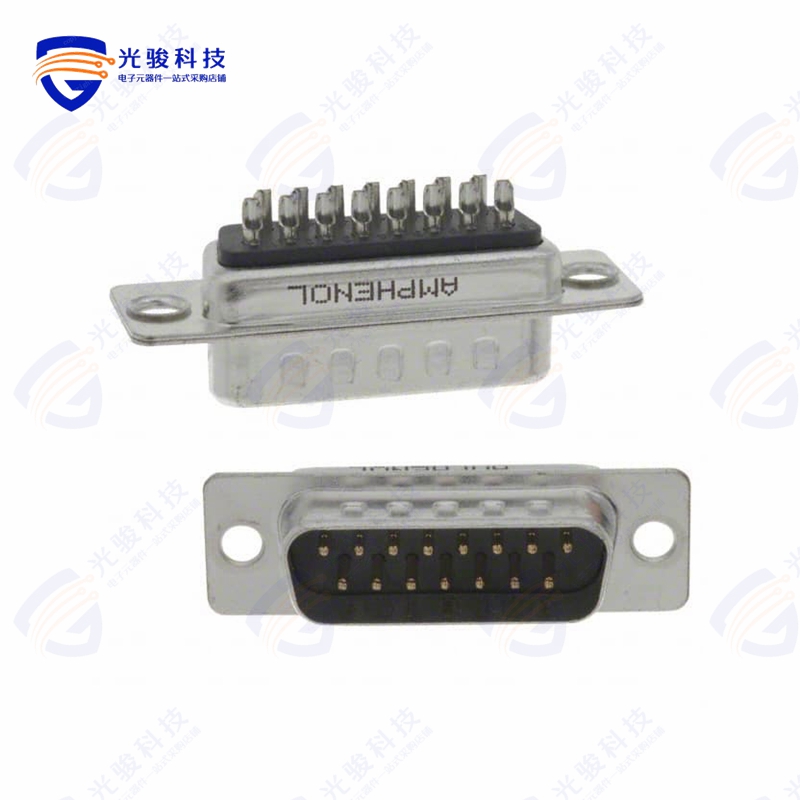 G17S1510110EU《CONN D-SUB PLUG 15POS SLDR CUP》