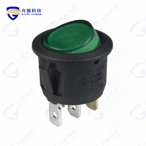 CR102J3GS215QF8 《SWITCH ROCKER SPST 16A 125V》