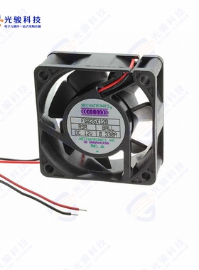 F6025X12B-RSR《FAN AXIAL 60X25MM 12VDC》