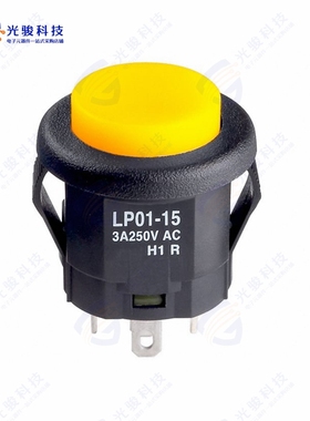 LP0115CMKW015DB 《SWITCH PUSHBUTTON SPDT 3A 125V》