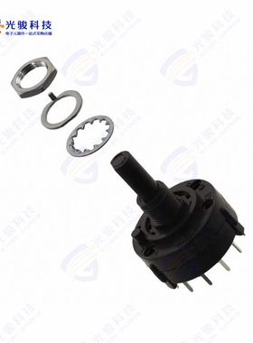 A11205RNCQE 《SWITCH ROTARY 12POS 2.5A 125V》