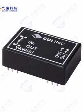 VAWQ3-Q48-D5H《DC DC CONVERTER +/-5V 3W》