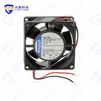 8312HLU《FAN AXIAL 12VDC 80X32MM IP68》