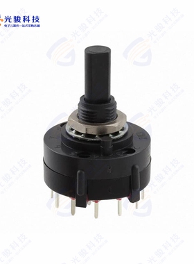 A20605RNCQK 《SWITCH ROTARY 6POS 2.5A 125V》