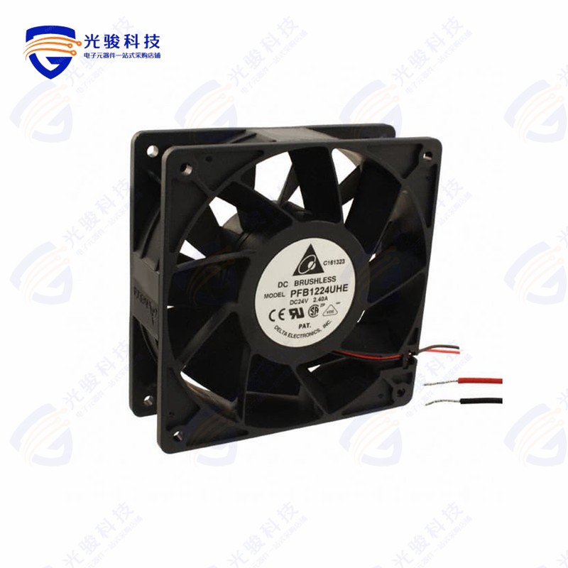 PFB1224UHE《FAN AXIAL 120X38MM 24VDC WIRE》