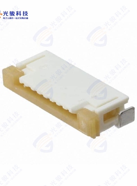 522070833《CONN FFC FPC TOP 8POS 1.00MM R/A》