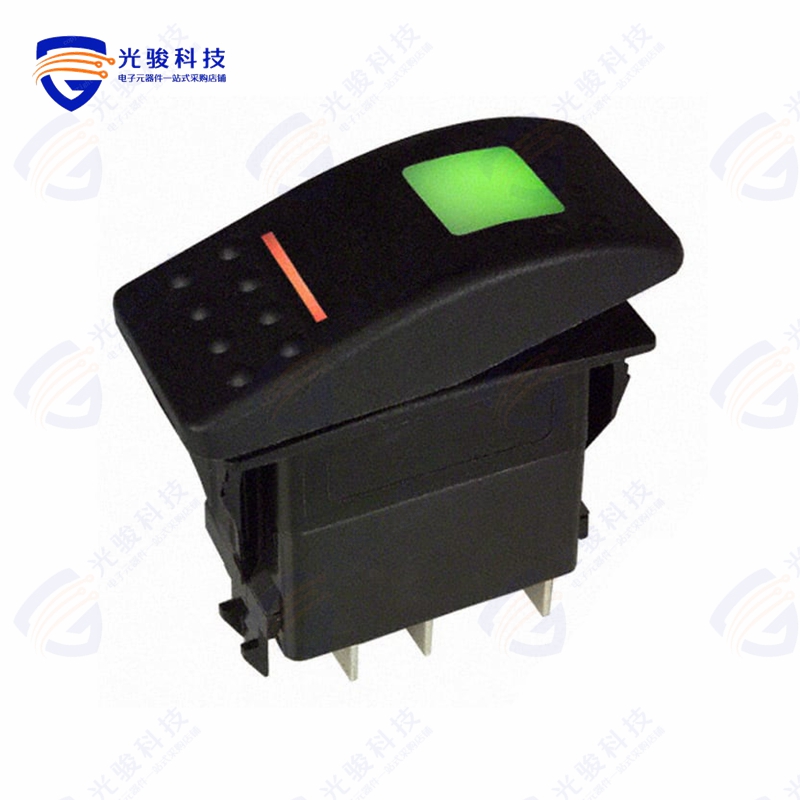 V2D2GHNB-AAC00-000 《SWITCH ROCKER SPST-NO 20A 12V》