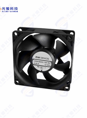 CFM-8025C-125-290-22《DC AXIAL FAN, 80 MM SQUARE, 25 M》