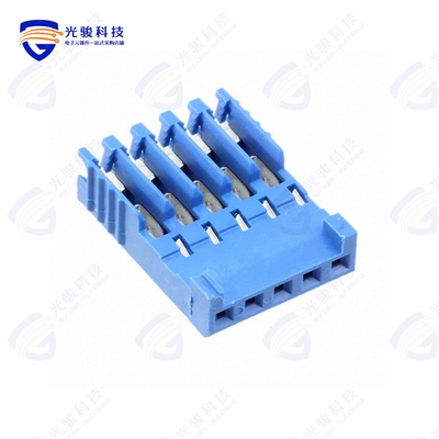 281784-5《CONN PLUG 5POS IDC 24-26AWG GOLD》
