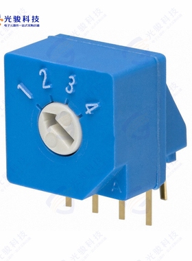 S-2051 《SWITCH ROTARY DIP SP4T 100MA 5V》