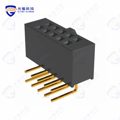 SFH11-PBPC-D05-RA-BK《CONN HDR 10POS 0.1 GOLD PCB R/A》