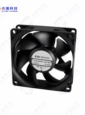 CFM-8025C-125-290《DC AXIAL FAN, 80 MM SQUARE, 25 M》
