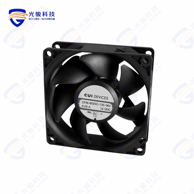 CFM-8025C-135-364《DC AXIAL FAN, 80 MM SQUARE, 25 M》