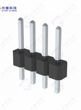 PEC04SAAN《CONN HEADER VERT 4POS 2.54MM》