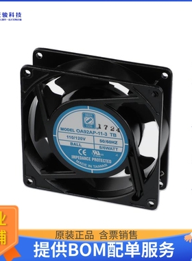 AC风扇OA92AP-11-3TB【FAN AXIAL 92X26MM 115VAC TERM】