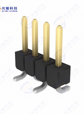 1241150-4《CONN HEADER SMD 4POS 2.54MM》