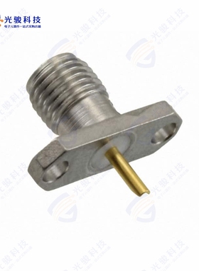 1052544-1《CONN SMA RCPT STR 50 OHM SOLDER》