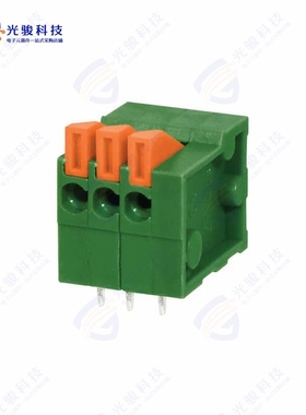 TBL003-254-03GR-2OR《TERMINAL BLOCK, SCREWLESS, 2.54,》